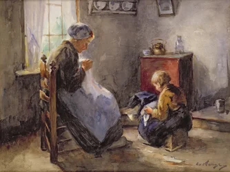 The Sewing Lesson